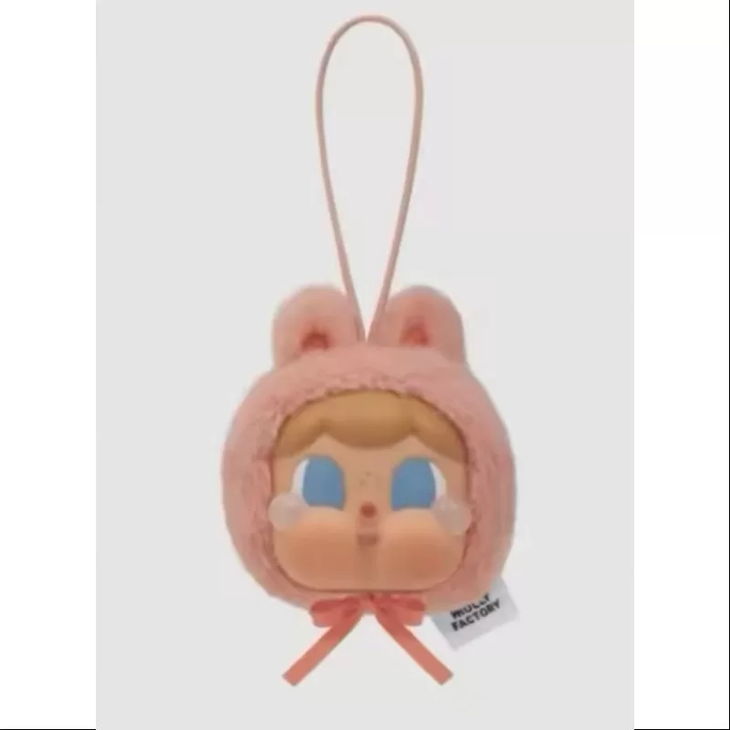 Crybaby Cring Blob Vinyl Face Plyschhänge Series Bunny red
