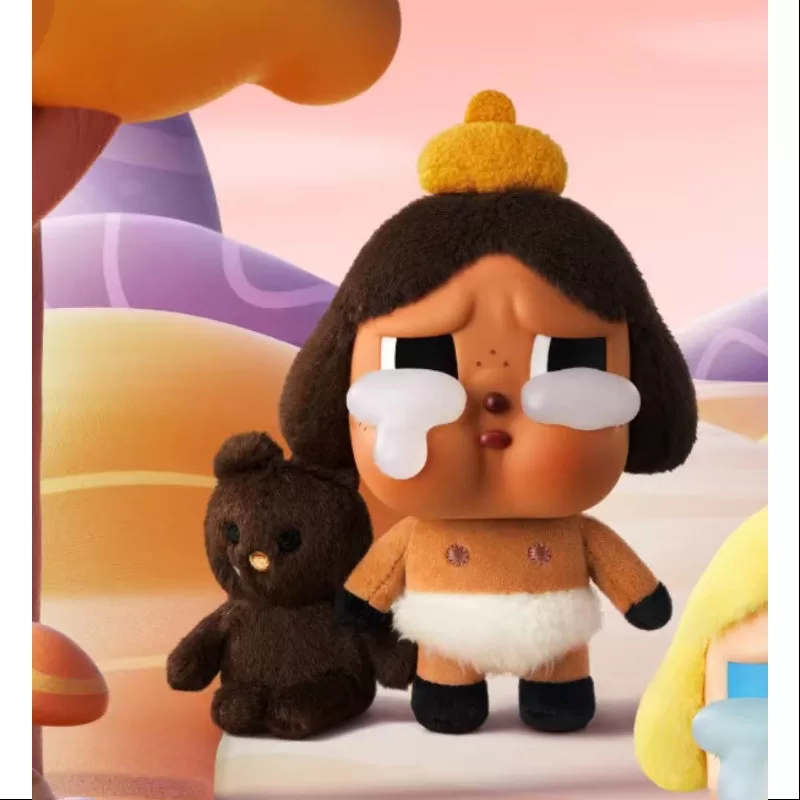 Crybaby Crying Again-serien Vinyl Face Plush Secret Baby Brown (1/144)