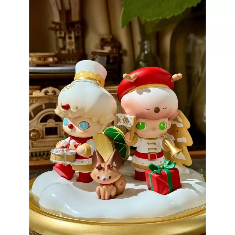 DIMOO Christmas Bell Scebe Set Limited Figure DIMOO Christmas Bell Scebe Set Limited Figure