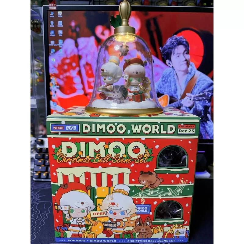 DIMOO Christmas Bell Scebe Set Limited Figure DIMOO Christmas Bell Scebe Set Limited Figure