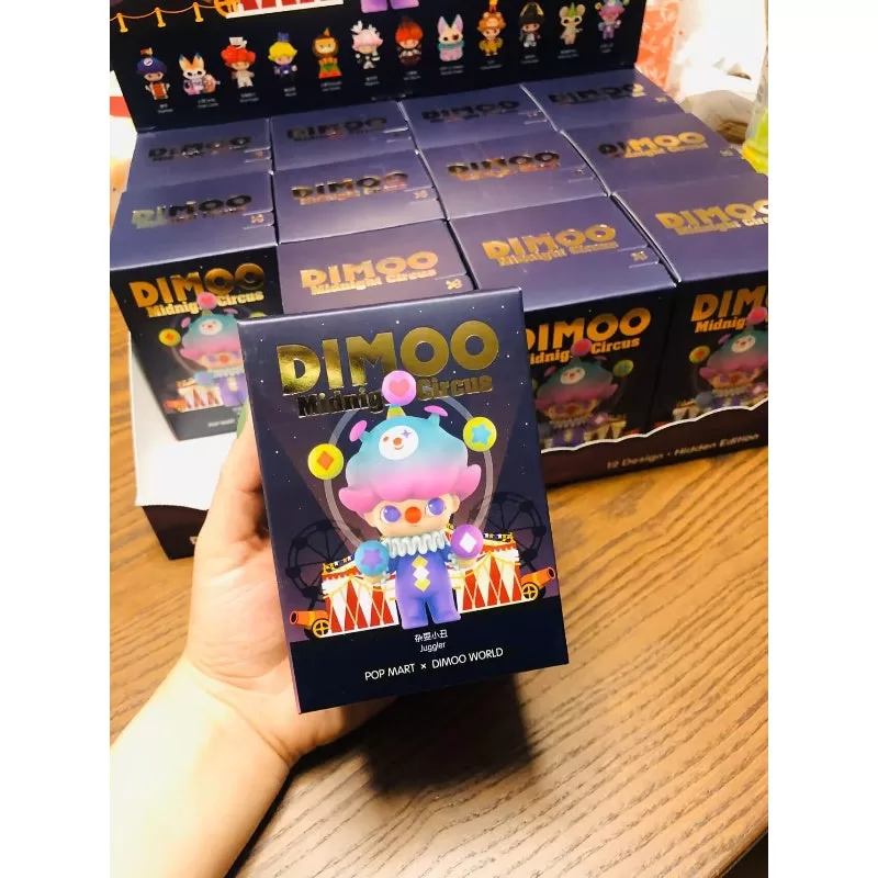 DIMOO Midnight Circus Series Hela Setet öppnat