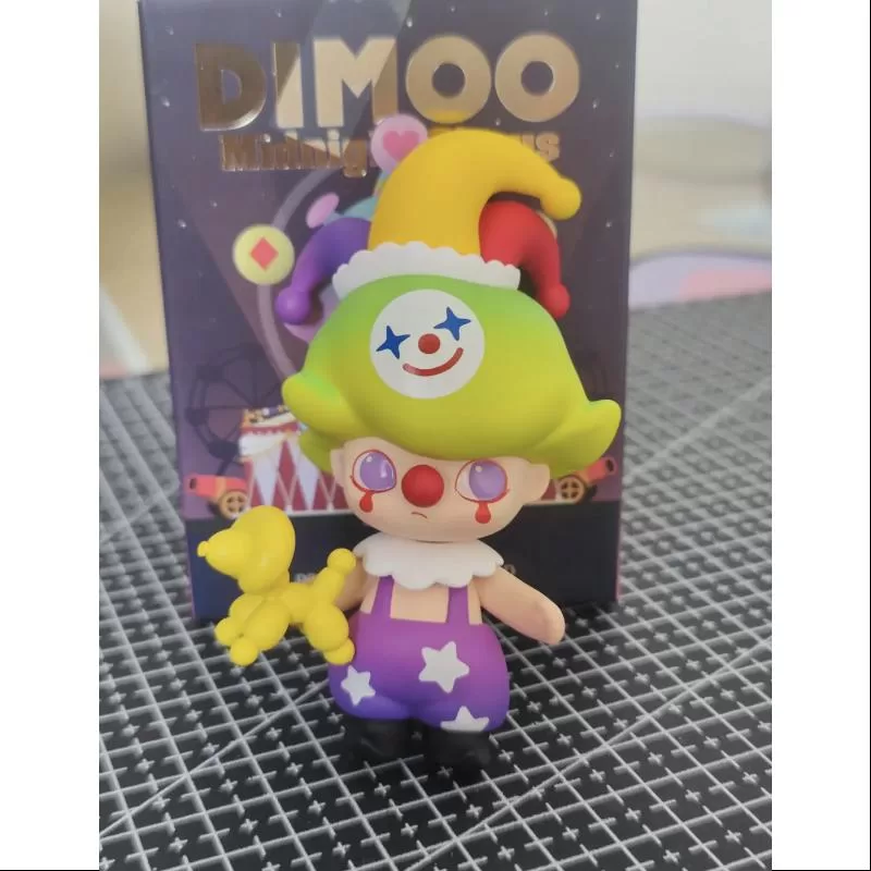 DIMOO Midnight Circus Series hemlig clown med ballong (1/144)