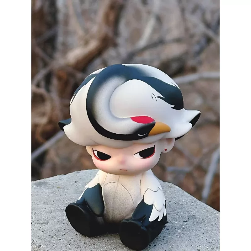 DIMOO Pyjamas Party Red-crowned Crane Limited Figure