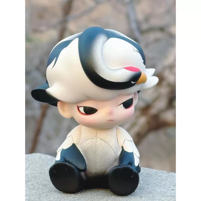 DIMOO Pyjamas Party Red-crowned Crane Limited Figure