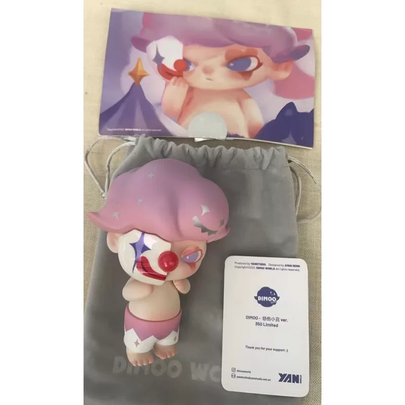DIMOO Sad Clown Limited Figur
