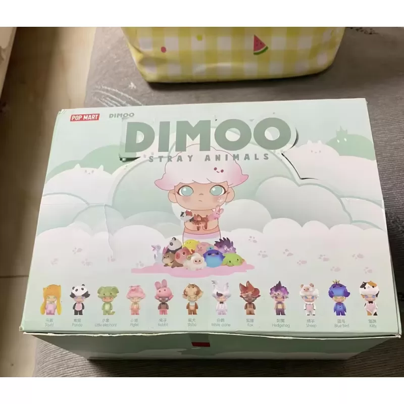 DIMOO Stray Animals Series Hela Set öppnat