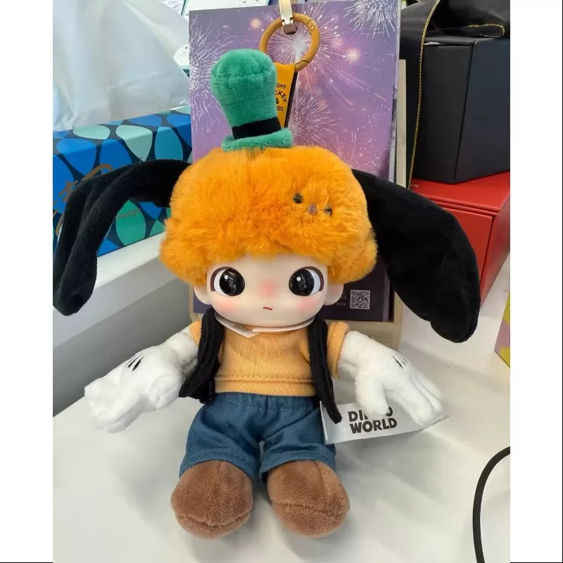 DIMOO x Disney Series Vinyl Plysch Nyckelring Långbens upptåg