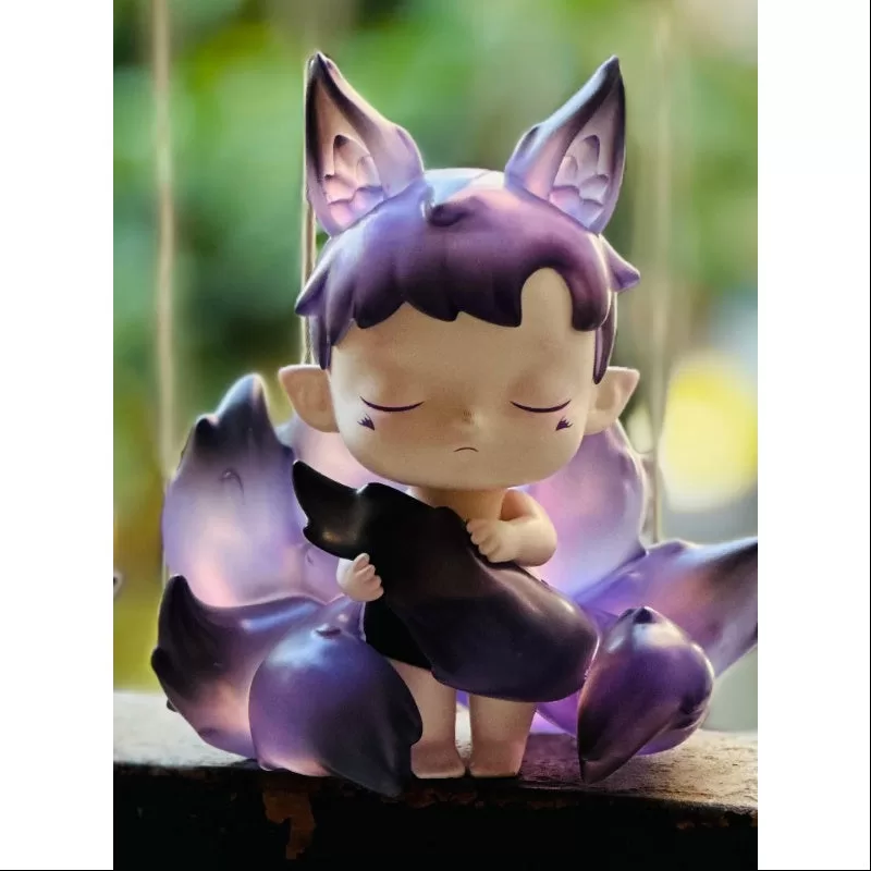 Hacipupu Nine Tailed Fox Purple Figurine Art Toy 2024 Limited Hacipupu Nine Tailed Fox Purple Figurine Art Toy 2024 Limited