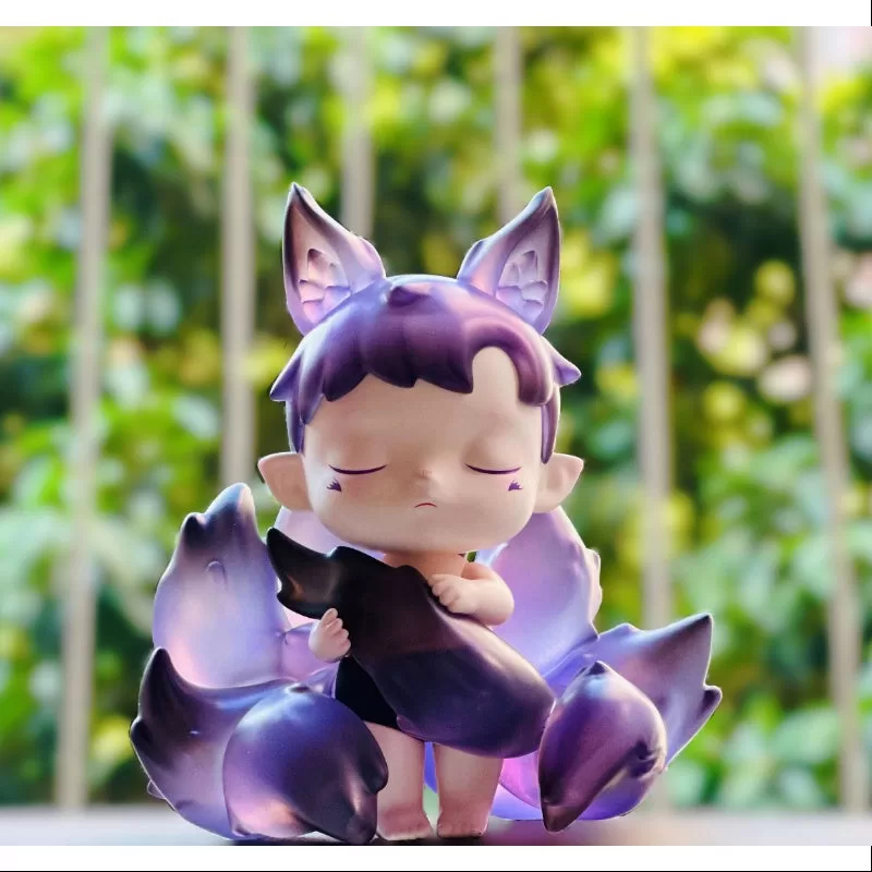 Hacipupu Nine Tailed Fox Purple Figurine Art Toy 2024 Limited Hacipupu Nine Tailed Fox Purple Figurine Art Toy 2024 Limited