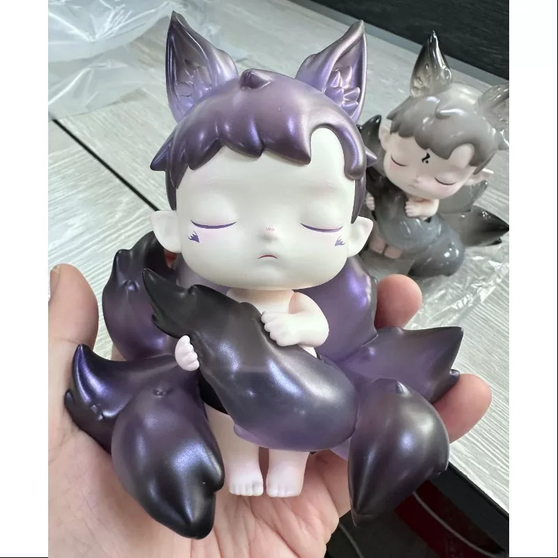 Hacipupu Nine Tailed Fox Purple Figurine Art Toy 2024 Limited Hacipupu Nine Tailed Fox Purple Figurine Art Toy 2024 Limited