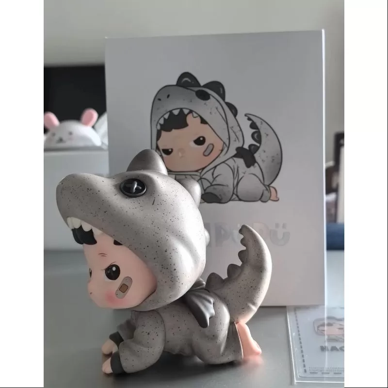 Hacipupu Pyjama Dinosaur Figurine Art Toy 2024 Limited