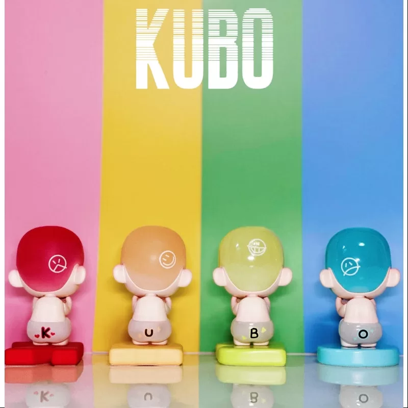 KUBO Emotional Paintball Set med 4 ST Art Toy Figur 2023 Limited