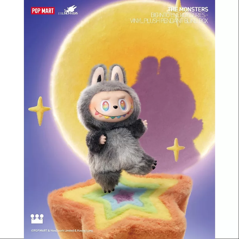 Labubu The Monsters Big into Energy Series Vinyl Plyschhänge Hemligt ID (1/72)
