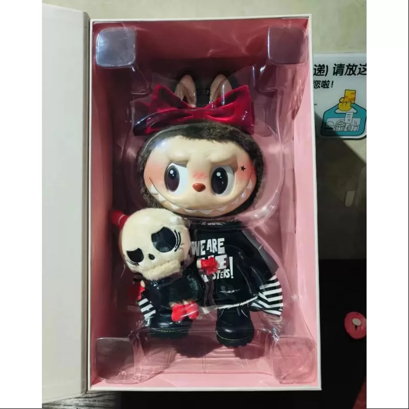 Labubu The Monsters Catch Me If You Like Me Series Vinyl Doll Black Limited Edition Labubu The Monsters Catch Me If You Like Me Series Vinyl Doll Black Limited Edition