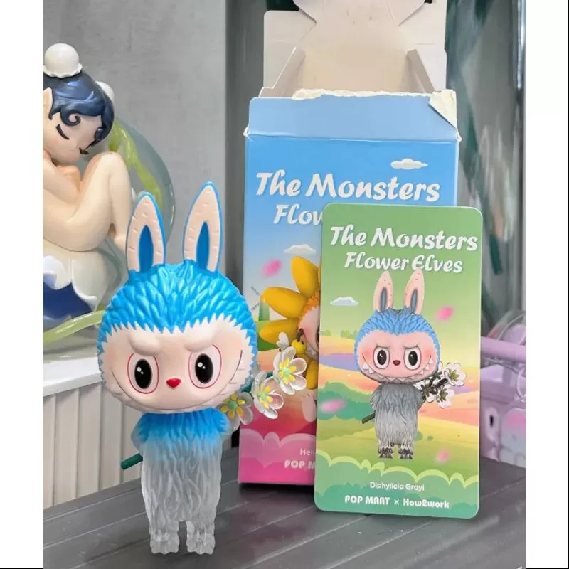 Labubu The Monsters Flower Alves Series Secret Diphylleia Grayi