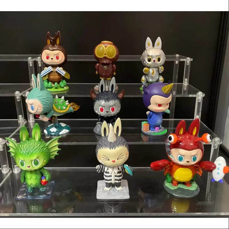 Labubu The Monsters Kaiju Series Hela Set öppnat