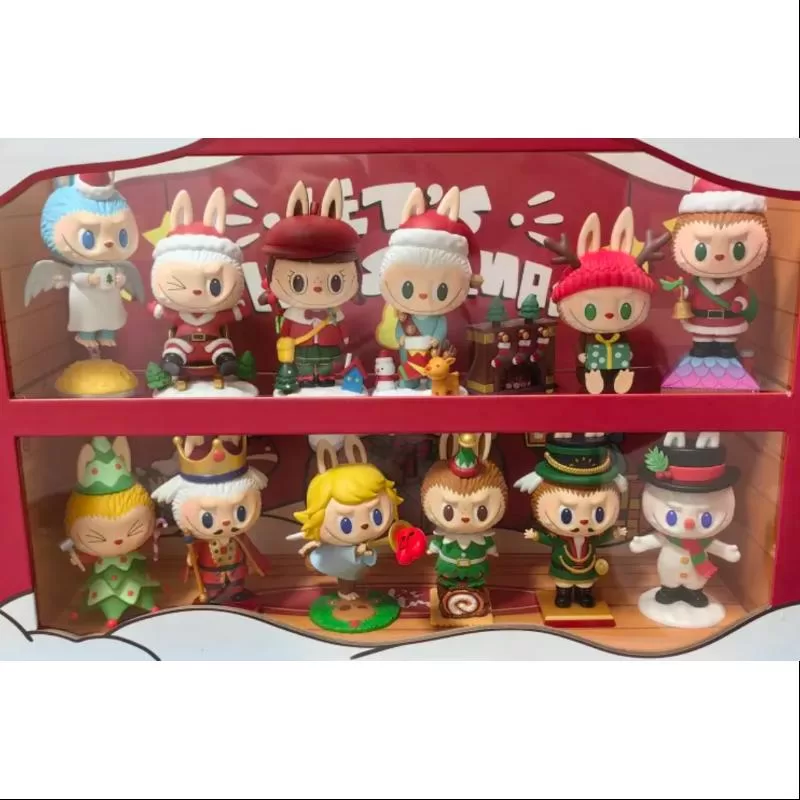 Labubu The Monsters Let’s Christmas Series Hela Setet öppnat