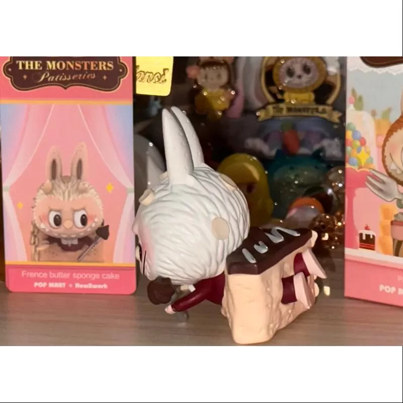 Labubu The Monsters Patisserie Series Frence smör sockerkaka