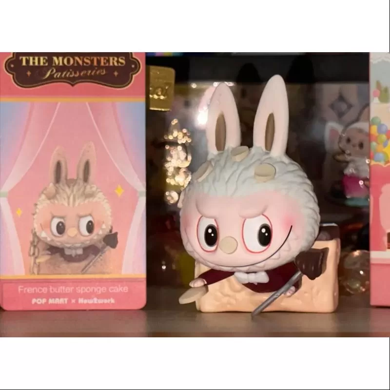 Labubu The Monsters Patisserie Series Frence smör sockerkaka