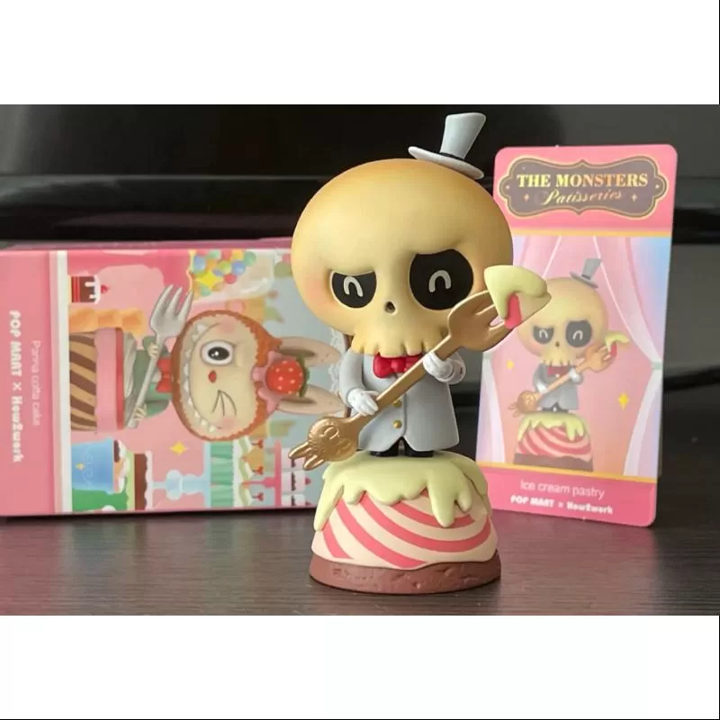 Labubu The Monsters Patisserie Series Glassbakelse