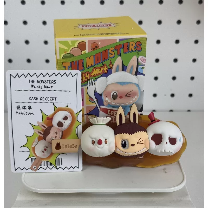 Labubu The Monsters Wacky Mart-serien Yakitori