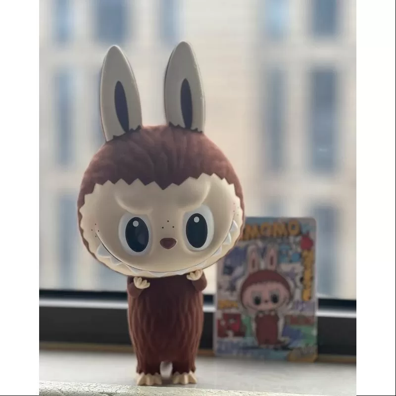 Labubu The Monsters Zimomo Fuzzy Brown PTS LIMITED Labubu The Monsters Zimomo Fuzzy Brown PTS LIMITED