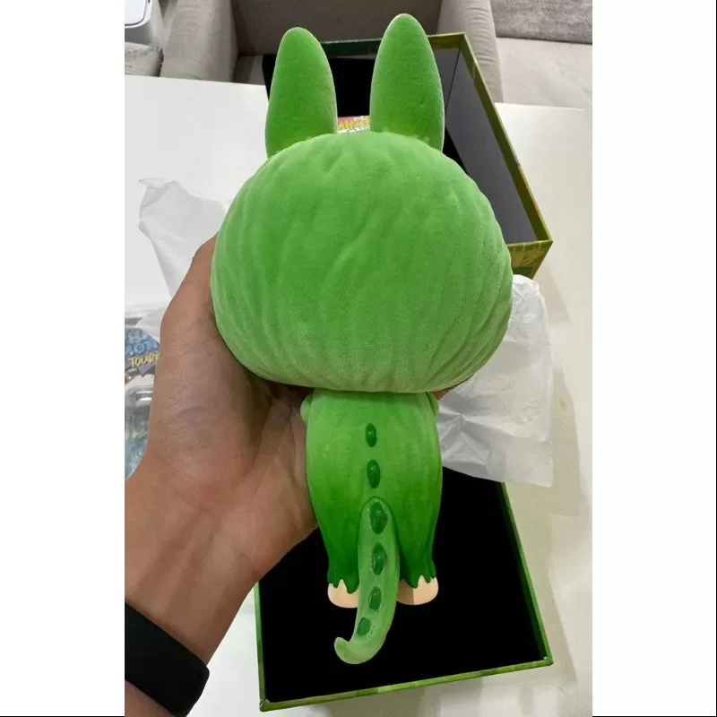 Labubu The Monsters Zimomo Fuzzy Moss Green Figurine 2024 PTS Limited Labubu The Monsters Zimomo Fuzzy Moss Green Figurine 2024 PTS Limited