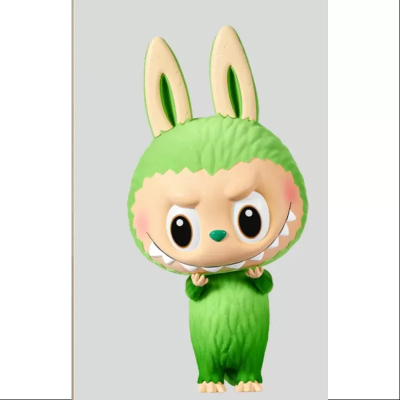 Labubu The Monsters Zimomo Fuzzy Moss Green Figurine 2024 PTS Limited Labubu The Monsters Zimomo Fuzzy Moss Green Figurine 2024 PTS Limited