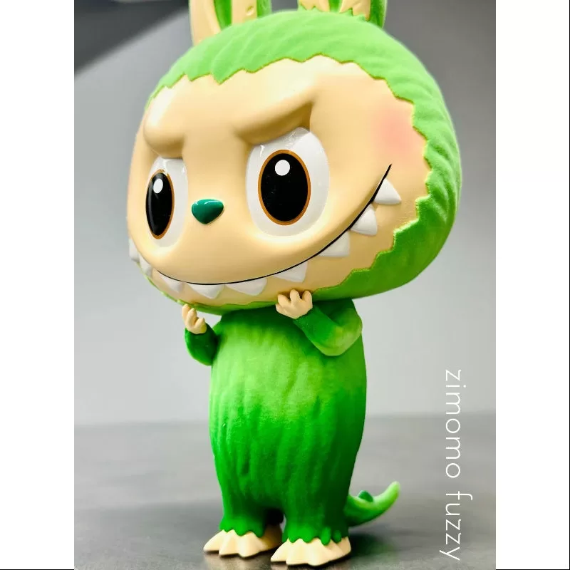 Labubu The Monsters Zimomo Fuzzy Moss Green Figurine 2024 PTS Limited Labubu The Monsters Zimomo Fuzzy Moss Green Figurine 2024 PTS Limited