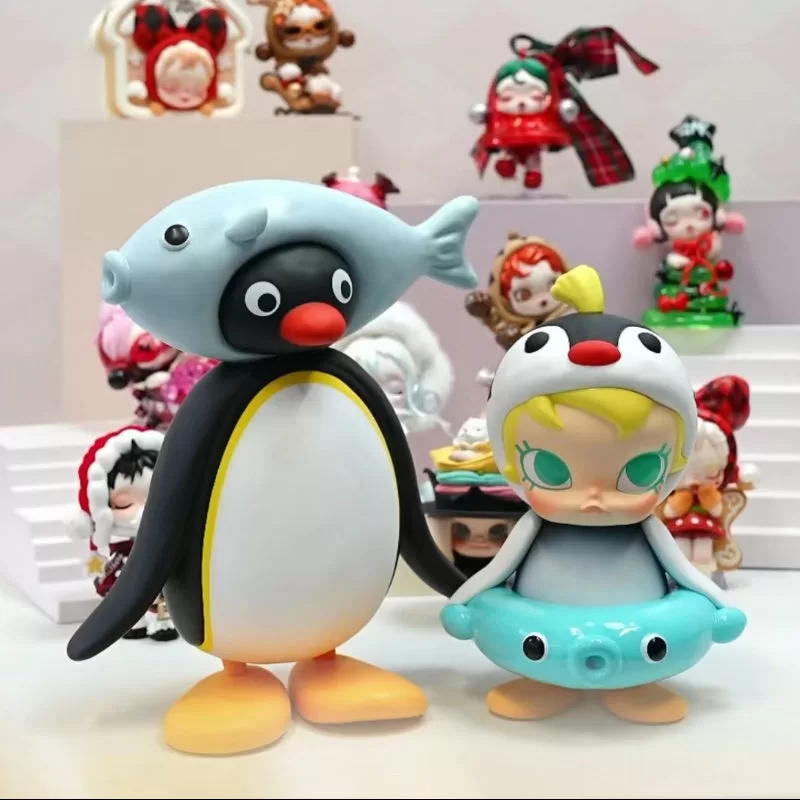 MOLLY Baby Molly x Pingu Fish Fun Figurine 2024 LIMITED MOLLY Baby Molly x Pingu Fish Fun Figurine 2024 LIMITED