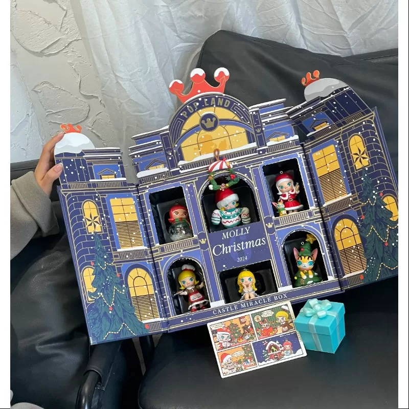 MOLLY Castle Christmas Miracle Box Series Hela Setet öppnat