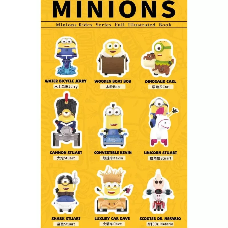 Minions Rides Series Hela Set öppnat