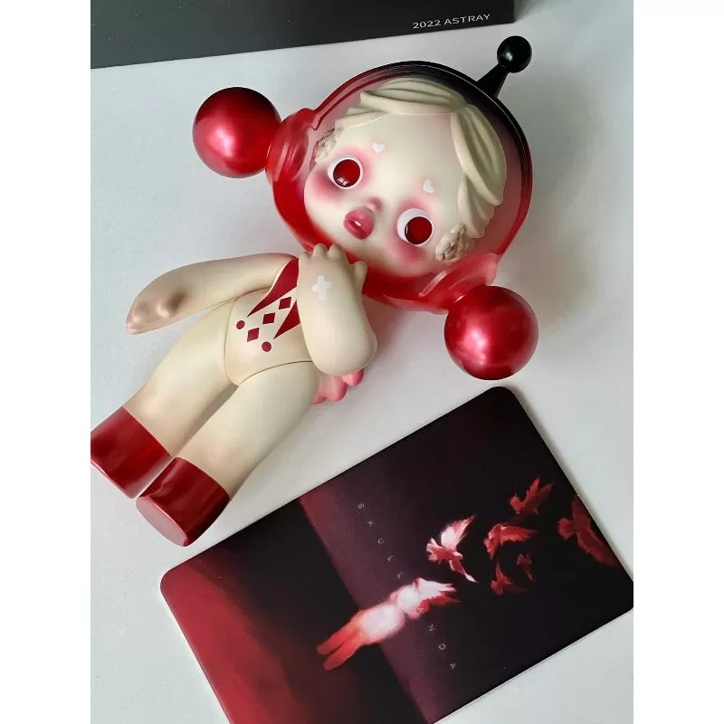 Skullpanda Baby Lost Messenger begränsad figur Skullpanda Baby Lost Messenger begränsad figur