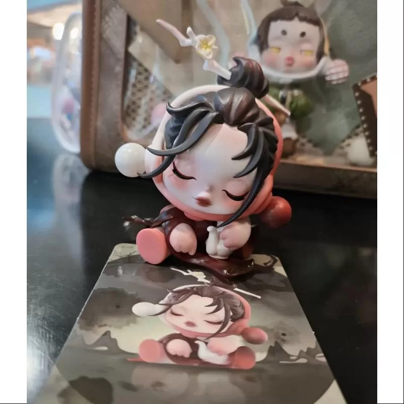 Skullpanda The Ink Plum Blossom Series The Scene