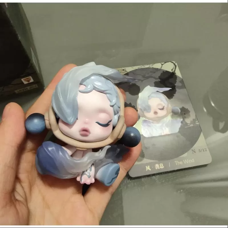 Skullpanda The Ink Plum Blossom Series The Wind Skullpanda The Ink Plum Blossom Series The Wind