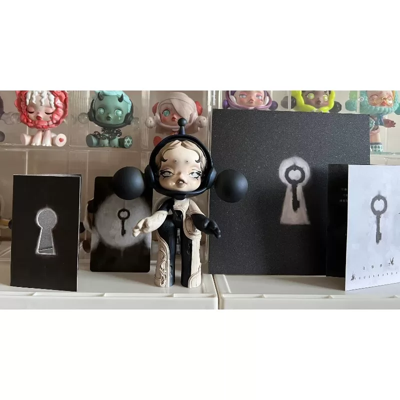 Skullpanda är nyckeln som verkligen behövs Begränsad figur Skullpanda är nyckeln som verkligen behövs Begränsad figur