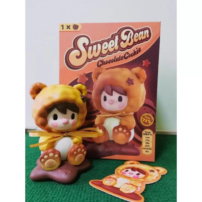 Sweet Bean Choklad Cookie Figurine