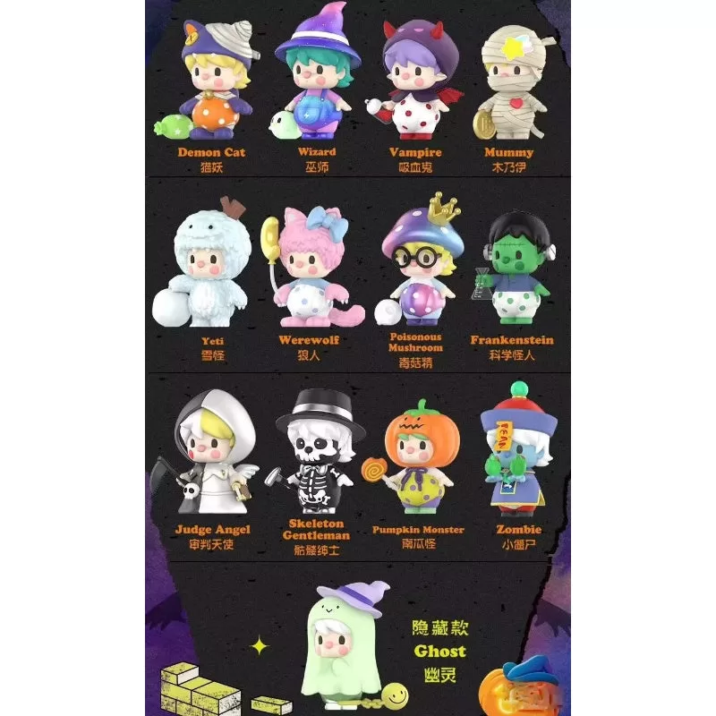 Sweet Bean Ghosts-serien Helt set helt nytt med plast Sweet Bean Ghosts-serien Helt set helt nytt med plast
